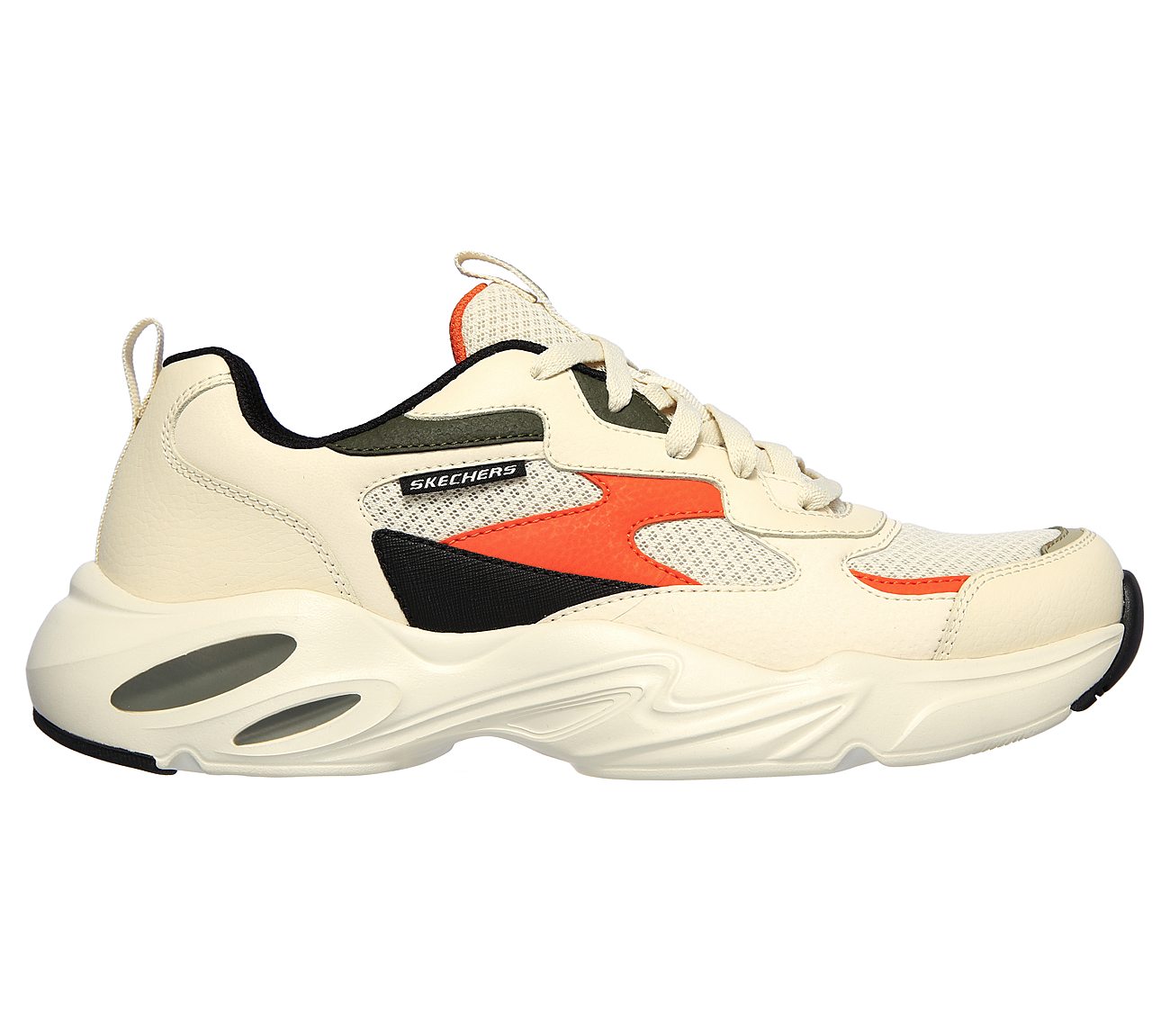 STAMINA AIRY - MOREMI, TAUPE/ORANGE Footwear Right View