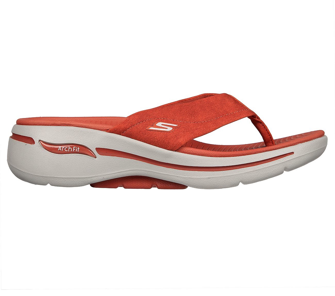 SKECHERS GO WALK ARCH FIT - ASTOUND, RRUST Footwear Lateral View
