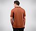 EARTH TERRY POLO, ORANGE/BROWN Apparels Right View