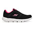 GO RUN 400, BLACK/PINK Footwear Lateral View