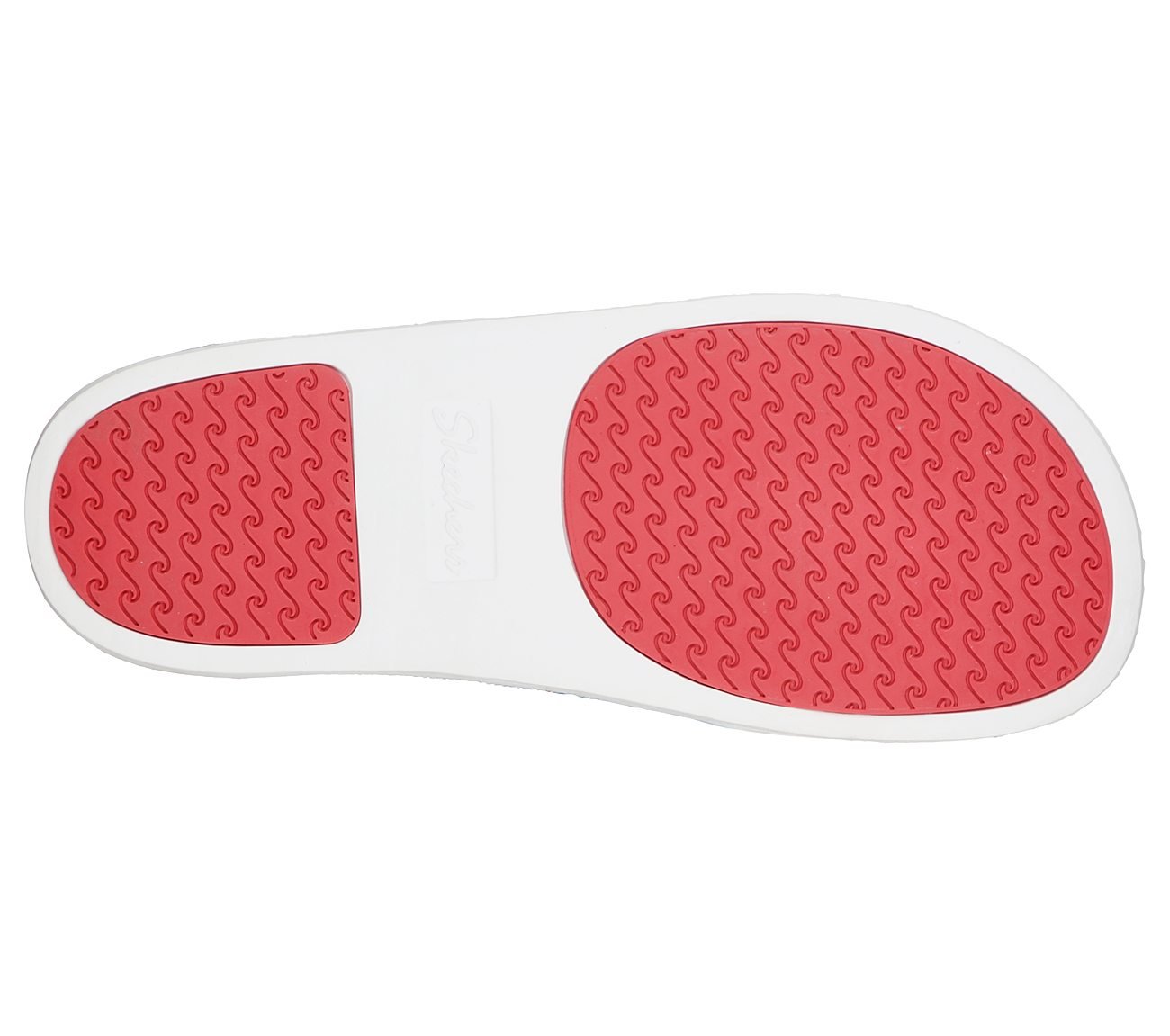 POP UPS - #TRENDY, NAVY/RED Footwear Bottom View