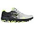 GO RUN TRAIL ALTITUDE-PHANTOM, GREY/LIME Footwear Lateral View