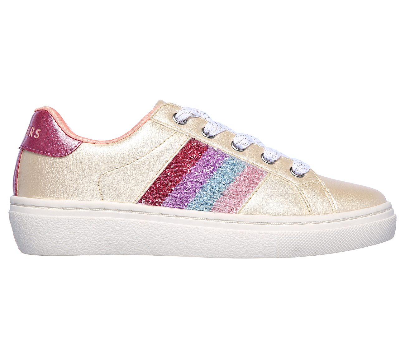 GOLDIE-ROCK GLITZ, GOLD/MULTI Footwear Right View
