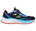 SKECHERS ELITE SPORT - 3 2 GO, BLACK/MULTI Footwear Lateral View