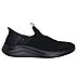 SKECHERS SLIP-INS: ULTRA FLEX 3.0 - SMOOTH STEP, BLACK Footwear Lateral View