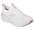 GO RUN ELEVATE - HOT STREAK, WHITE/PINK Footwear Lateral View