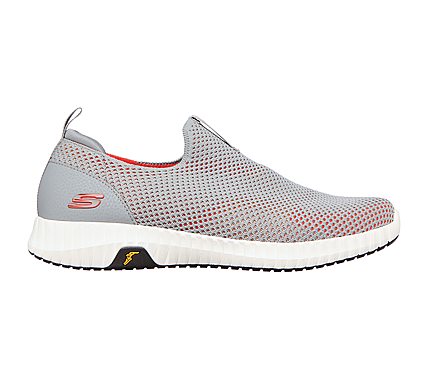 ELITE FLEX PRIME, CHARCOAL/ORANGE Footwear Right View