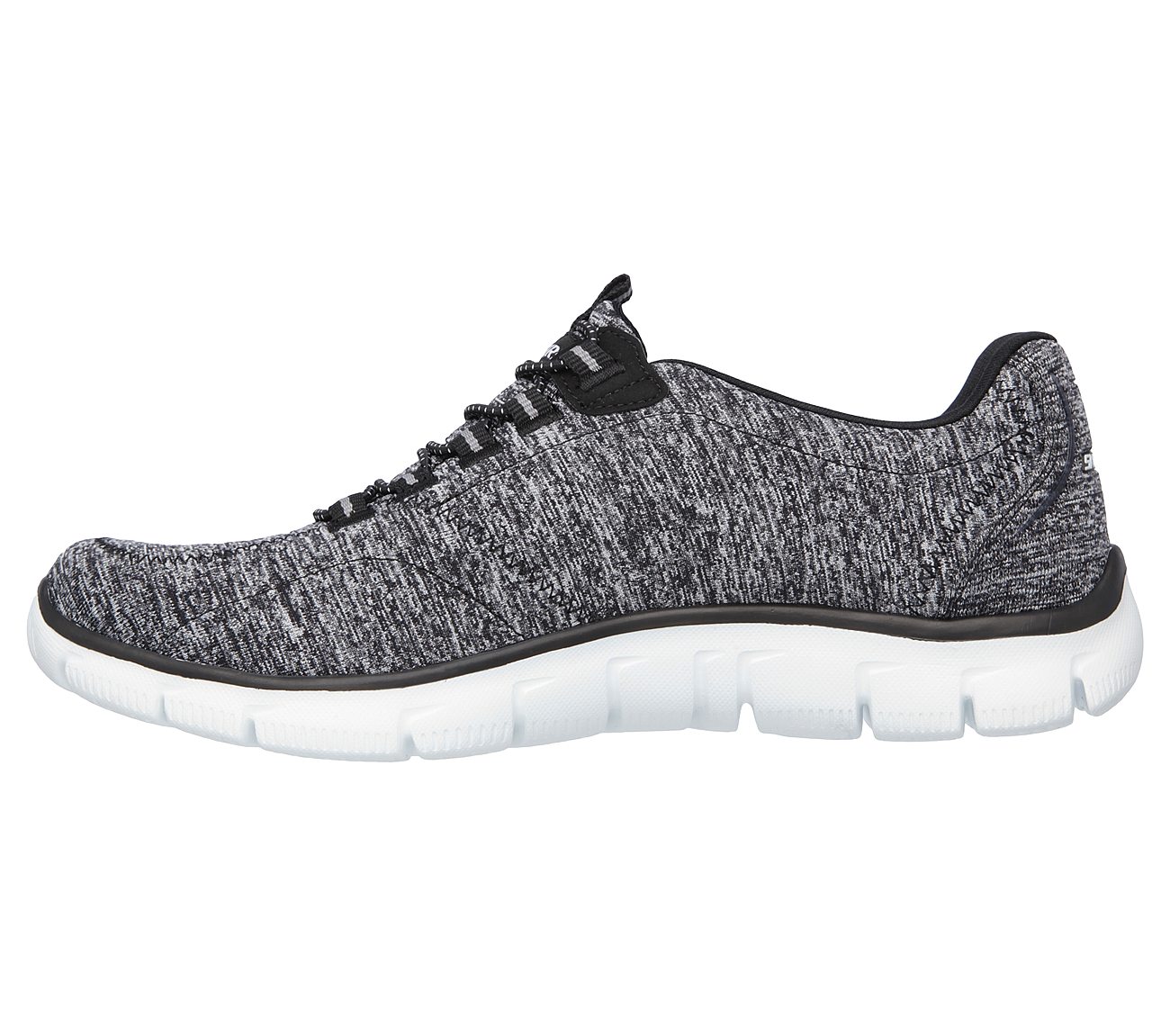 EMPIRE - HEART TO HEART, BLACK/WHITE Footwear Left View