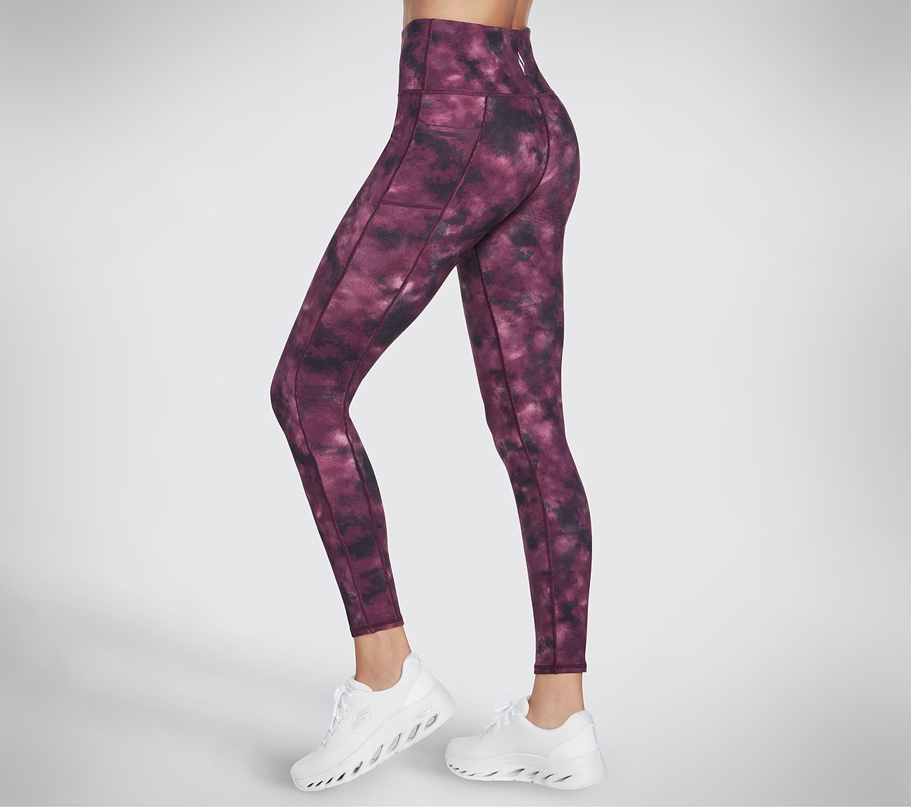 GOFLEX HAZE FL HW MIDTOWN LEGGING, PINK/MULTI Apparels Bottom View