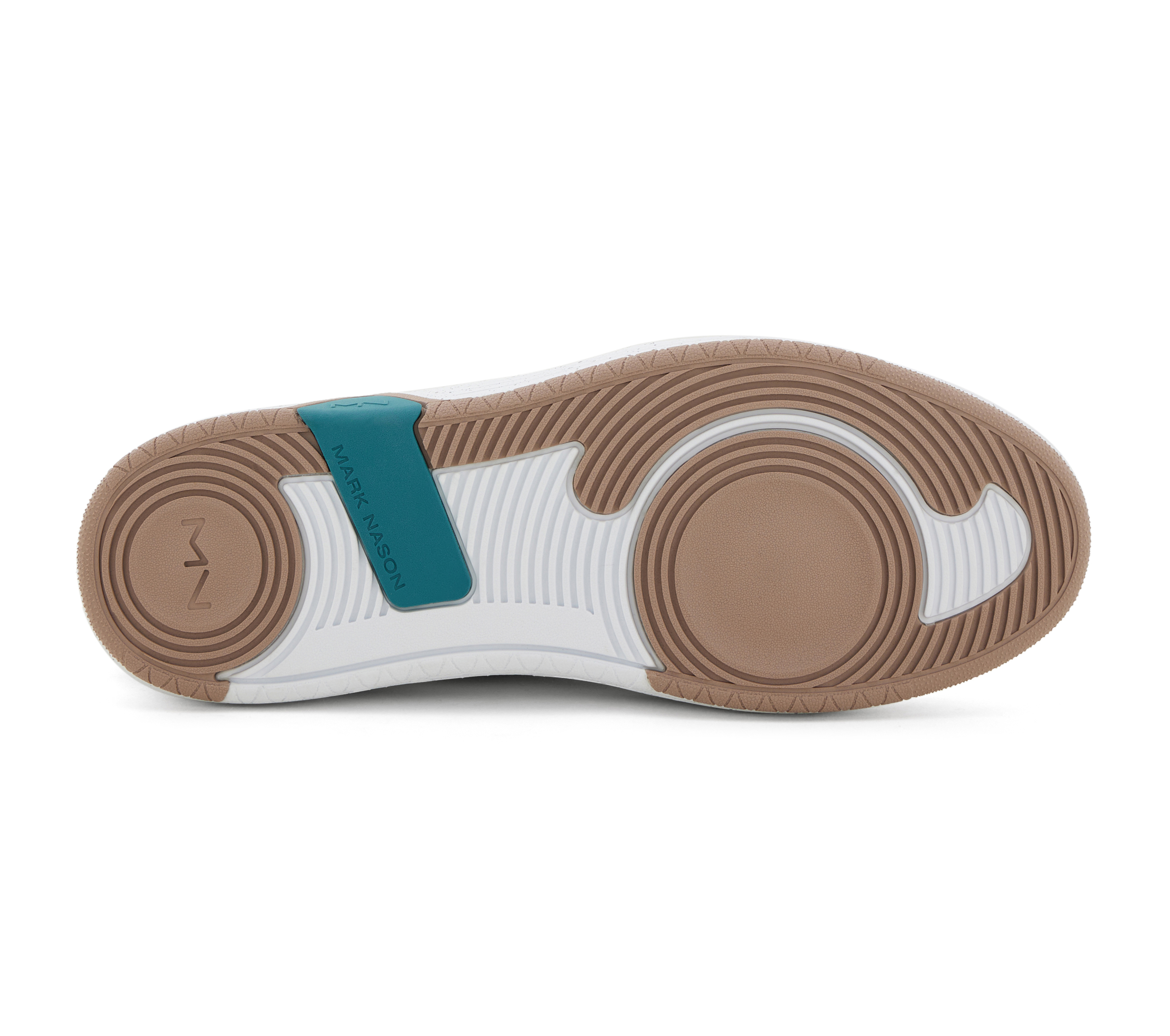 ALPHA CUP - FIELDER, WWHITE/LIGHT BLUE Footwear Bottom View