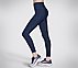 GOFLEX RIB FL HW LEGGING, BURGUNDY/PINK