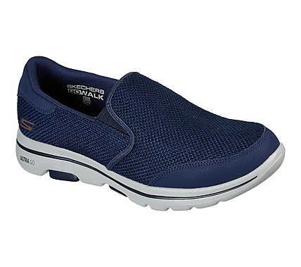 GO WALK 5 - BEELINE, NNNAVY Footwear Lateral View