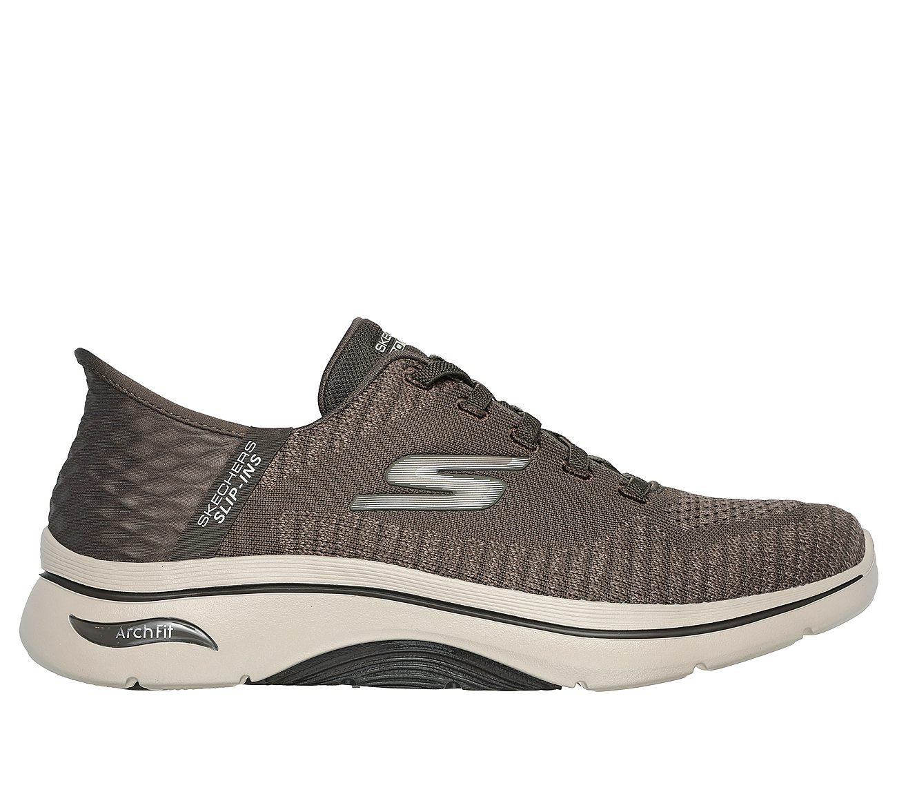 GO WALK ARCH FIT 2.0 - GRAND, TTAUPE Footwear Lateral View