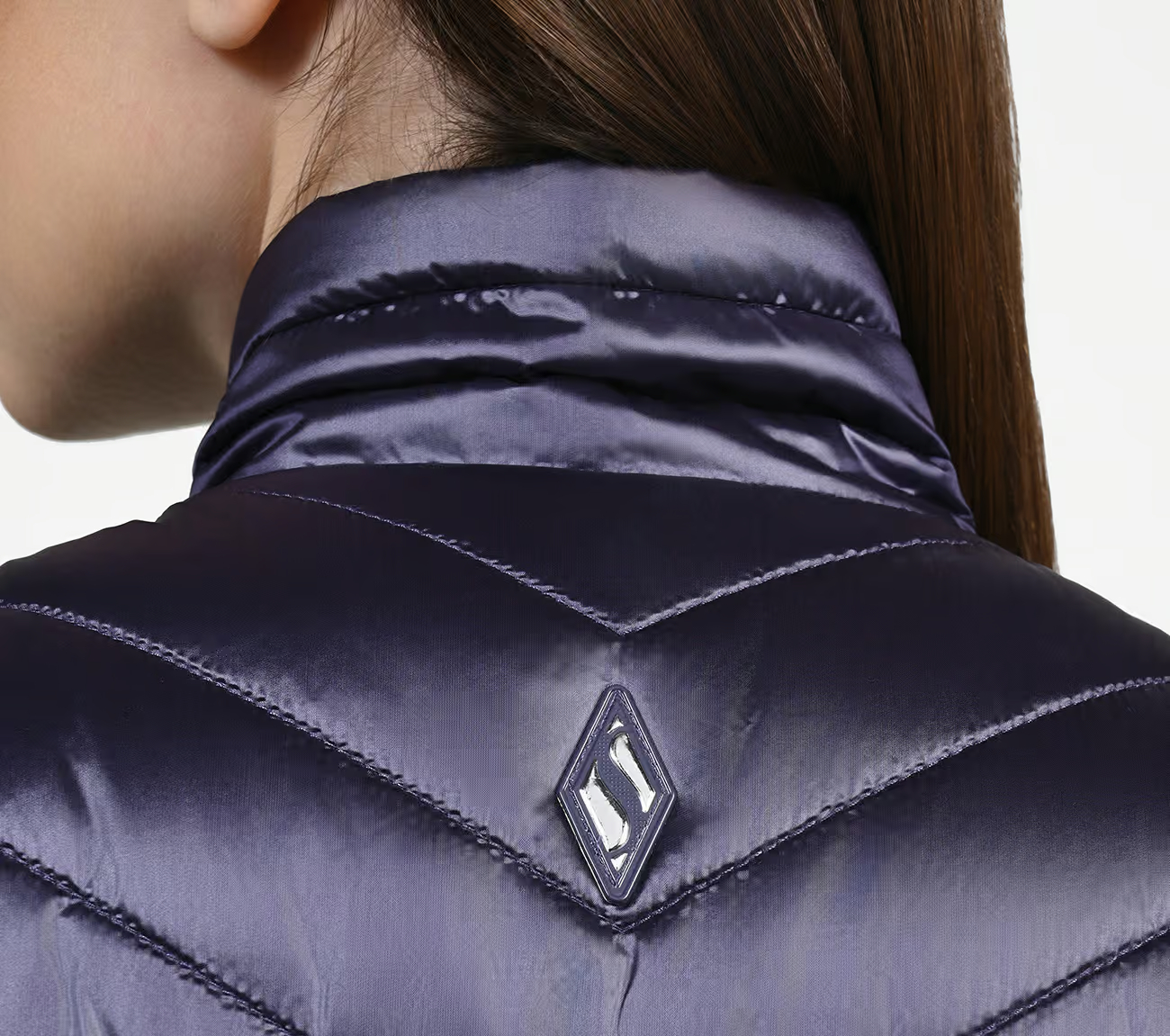 GOSHIELD SHINE JACKET, PURPLE/CHARCOAL Apparels Right View