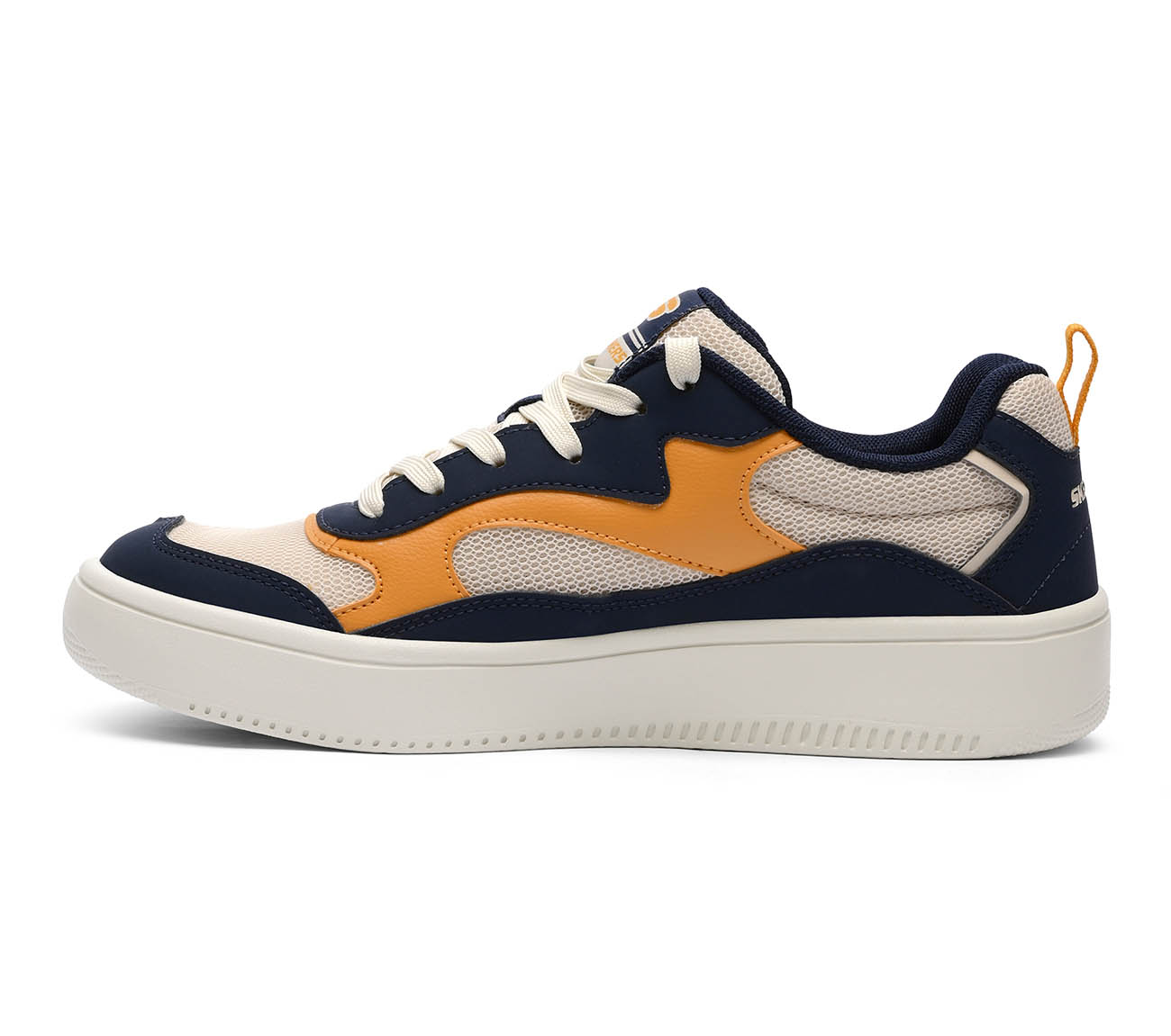 SPORT COURT 92, NAVY/TAN Footwear Left View