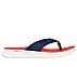 GO CONSISTENT SANDAL-SYNTHWAV, NAVY/RED Footwear Lateral View