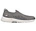 GO WALK 6, GREY/RED Footwear Right View