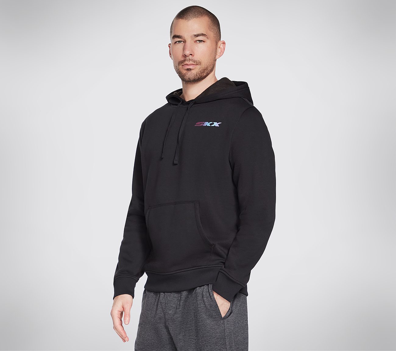 SKX VANTAGE PULLOVER, BBBBLACK Apparels Lateral View