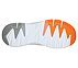 ELITE RUSH, GREY/ORANGE Footwear Bottom View