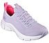 FLEX COMFORT, LAVENDER/NEON PINK Footwear Lateral View