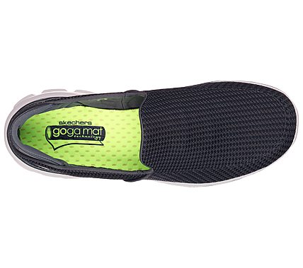 GO WALK 3 -, OOLIVE Footwear Bottom View