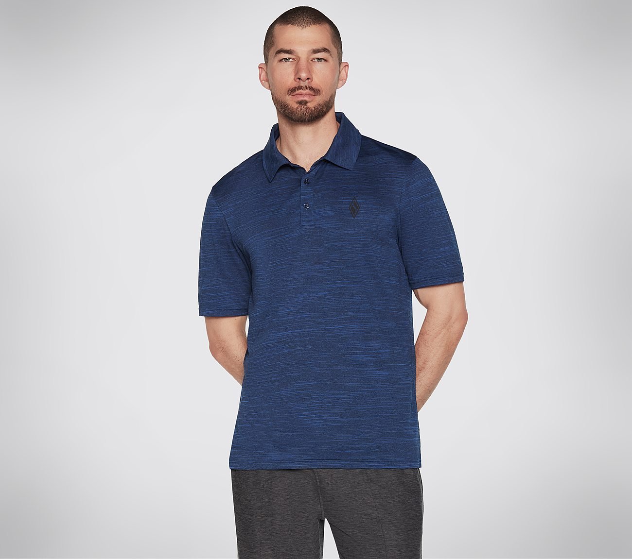 ON THE ROAD POLO, BLUE/LIGHT BLUE Apparels Right View