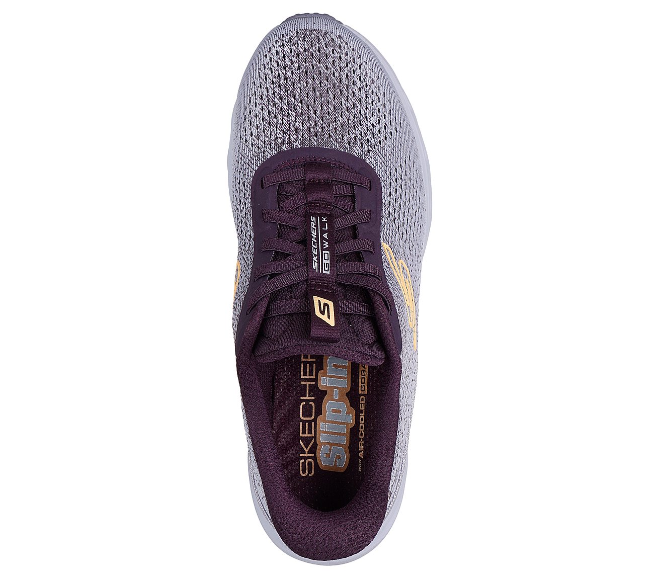 GO WALK GLIDE - STEP 2.0 - NESS, LAVENDER Footwear Top View