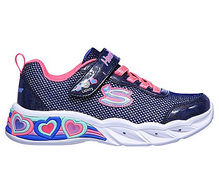 SWEETHEART LIGHTS-SHIMMER SPE, NAVY/MULTI Footwear Right View