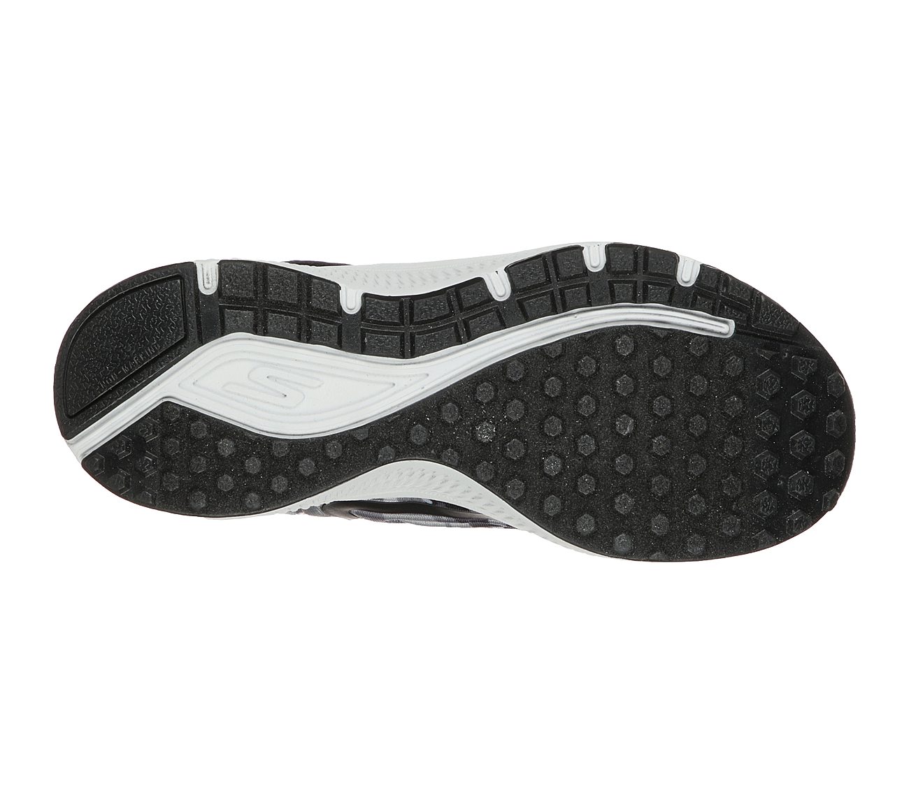 GO RUN CONSISTENT - ZIVOR, BLACK/GREY Footwear Bottom View