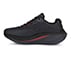 GO WALK MAX CUSHIONING ARCH F, BLACK/RED Footwear Left View