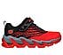 MEGA-SURGE - NEZCO, BLACK/RED Footwear Lateral View