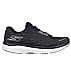 GO RUN RIDE 10, BLACK/WHITE Footwear Lateral View