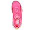 GLIDE-STEP SWIFT, NEON PINK/YELLOW Footwear Top View