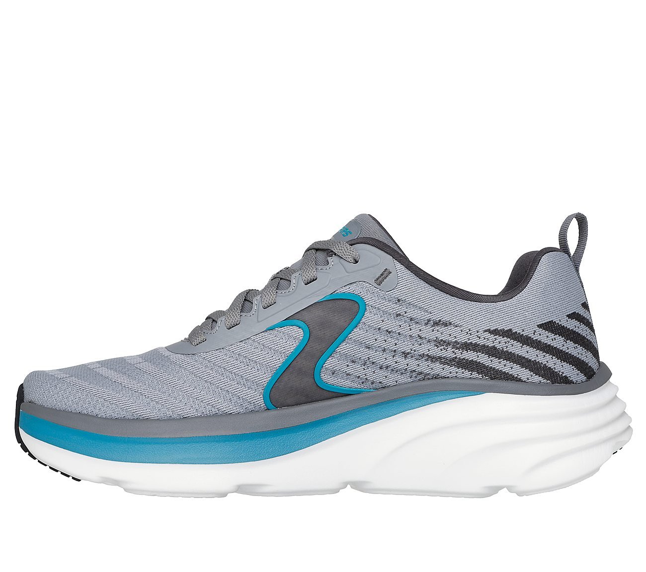 D'LUX VAPOR - GALLOR, GRAY/TURQUOISE Footwear Left View