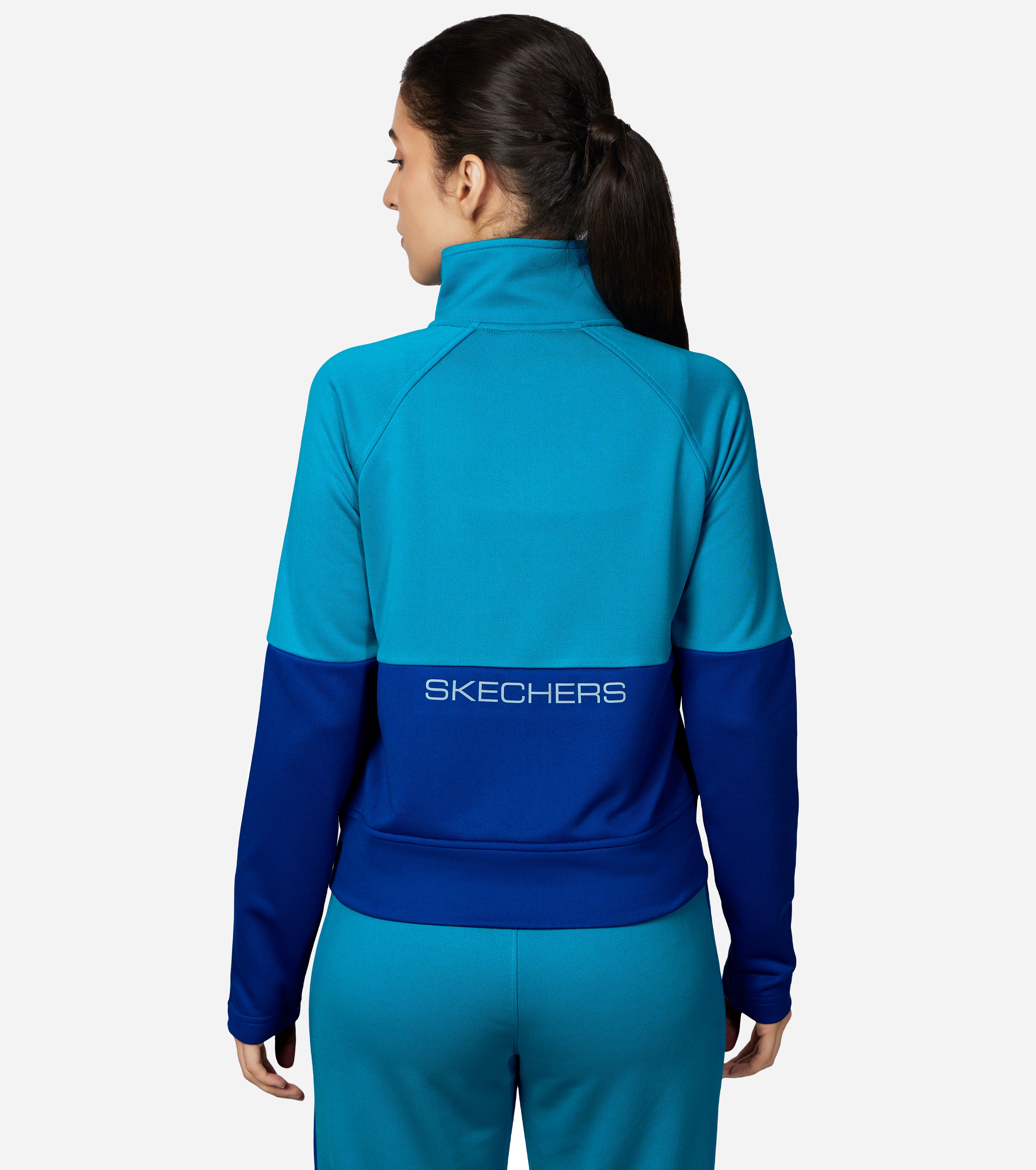 SKECHTECH JACKET, ROYAL/BLUE Apparels Bottom View