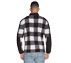 SWIFT PRINTED SHERPA JACKET, GREY Apparel Top View