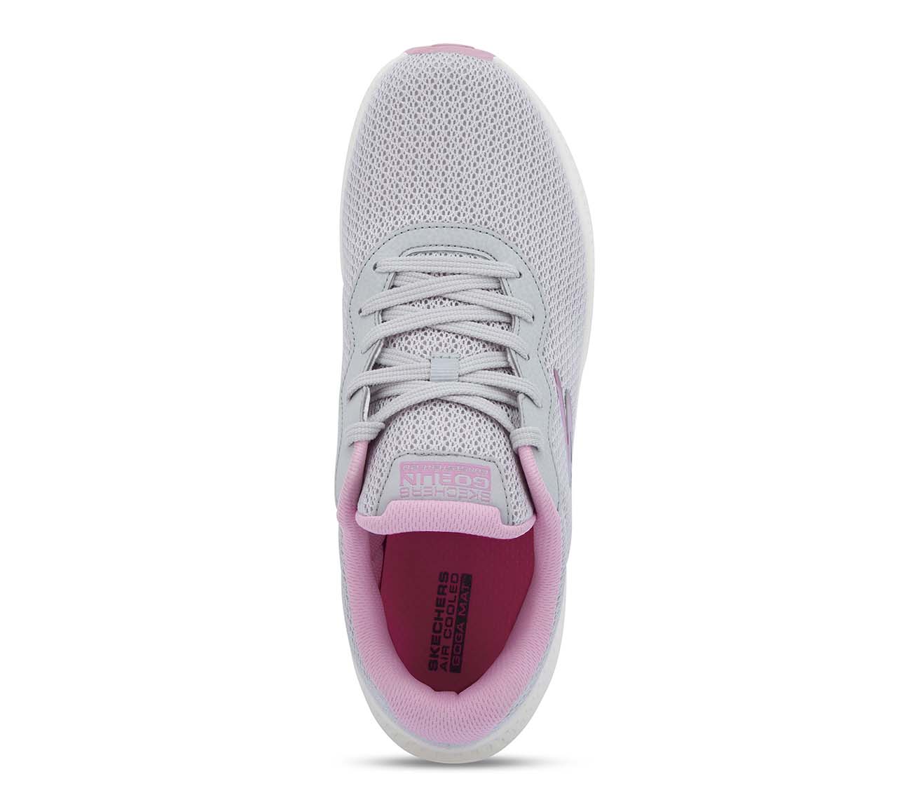 GO RUN CONSISTENT 2, GREY/PINK Footwear Top View