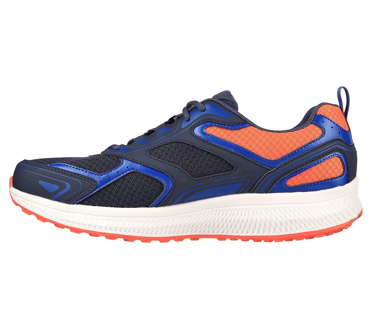 GO RUN CONSISTENT - VESTIGE, NAVY/ORANGE Footwear Left View