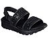 FOOTSTEPS - GLAM PARTY, BBLACK Footwear Lateral View