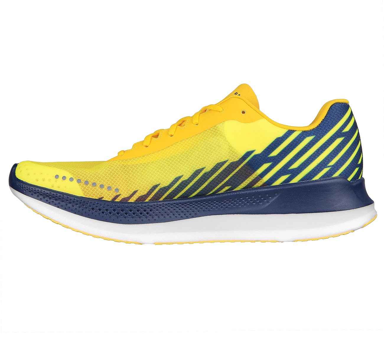 GO RUN RAZOR EXCESS, YELLOW/NAVY Footwear Left View