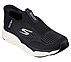 Skechers Slip-Ins: Max Cushioning - Advantageous, BLACK/WHITE Footwear Right View