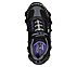 SKECH-O-SAURUS LIGHTS-DINO-TR, BLACK/CHARCOAL Footwear Top View