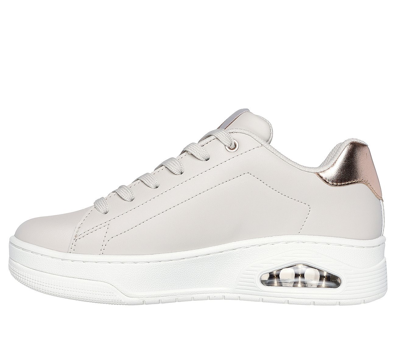 UNO COURT - COURTED AIR, NATURAL Footwear Left View