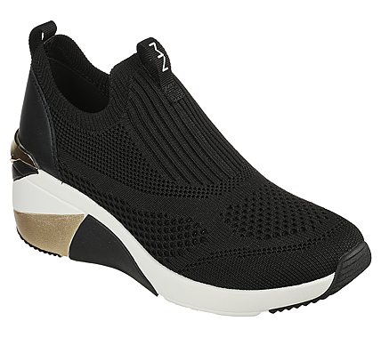 A WEDGE - ETTY, BBBBLACK Footwear Lateral View