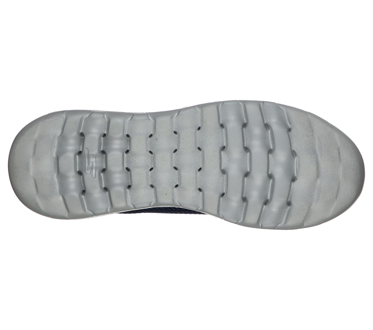 GO WALK MAX- EFFORT, NAVY/GREY Footwear Bottom View