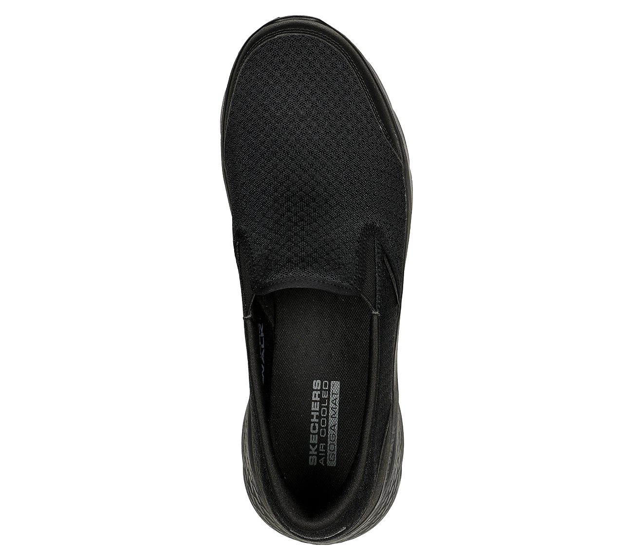 Skechers Black Go Walk-Flex-Reque Mens Walking Shoes - Style ID: 216485 ...