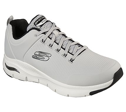 ARCH FIT-TITAN, LIGHT GREY/BLACK Footwear Lateral View