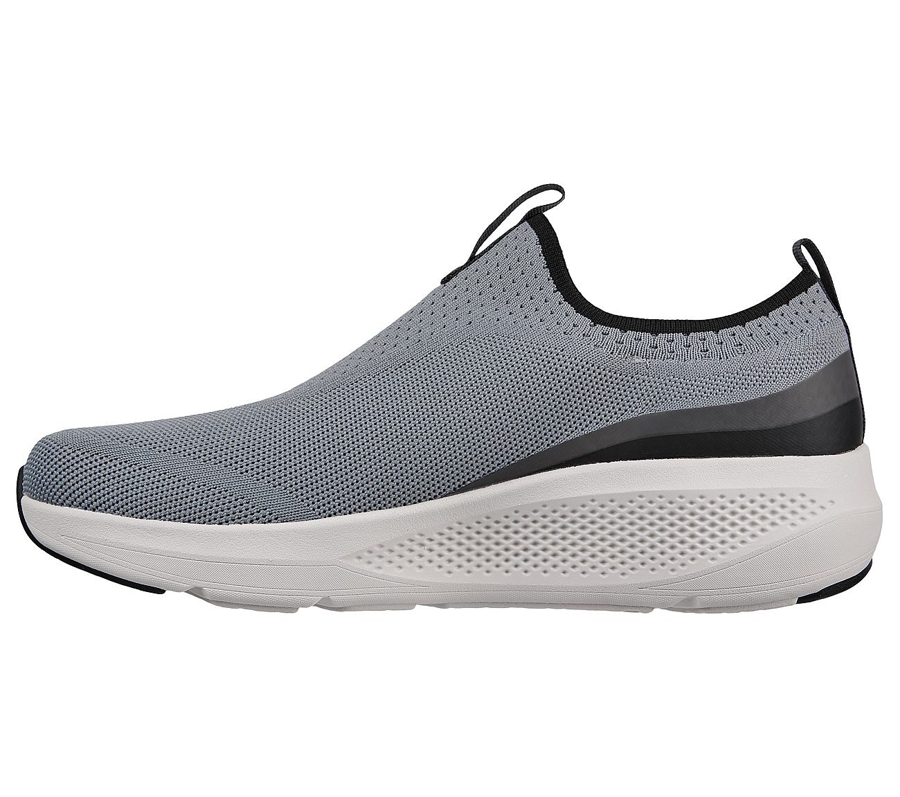 GO RUN ELEVATE - UPRAISE, GGREY/BLACK Footwear Left View