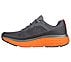 MAX CUSHIONING DELTA, CHARCOAL/ORANGE Footwear Left View