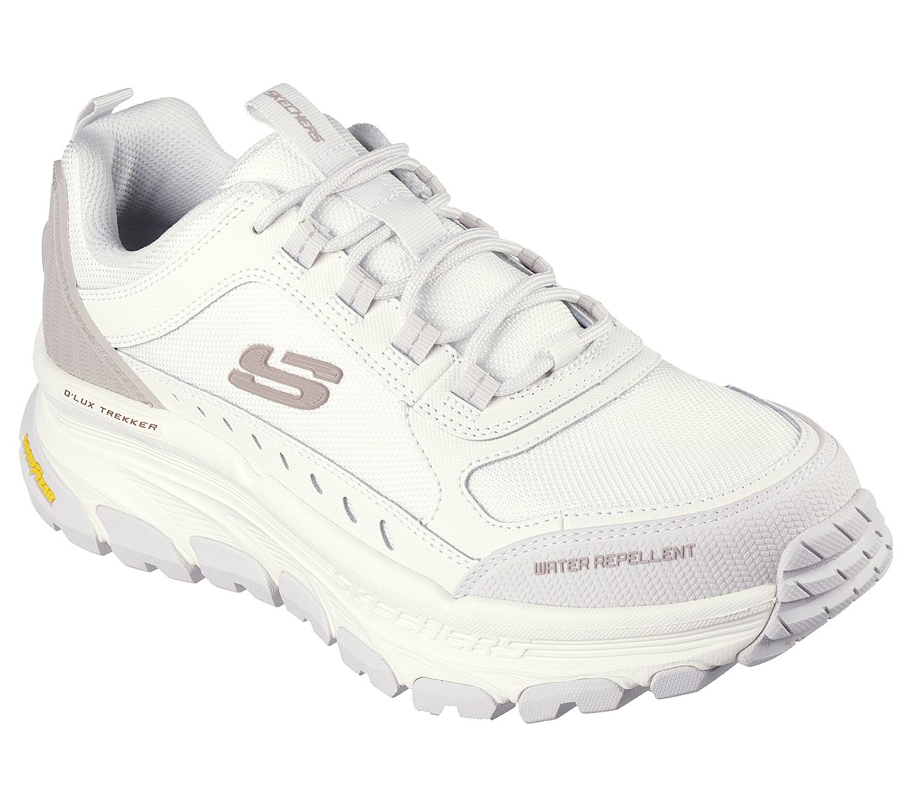 D'LUX TREKKER, OFF WHITE/GREY Footwear Right View